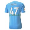 Maillot de Supporter Manchester City Phil Foden 47 Domicile 2021-22 Pour Homme